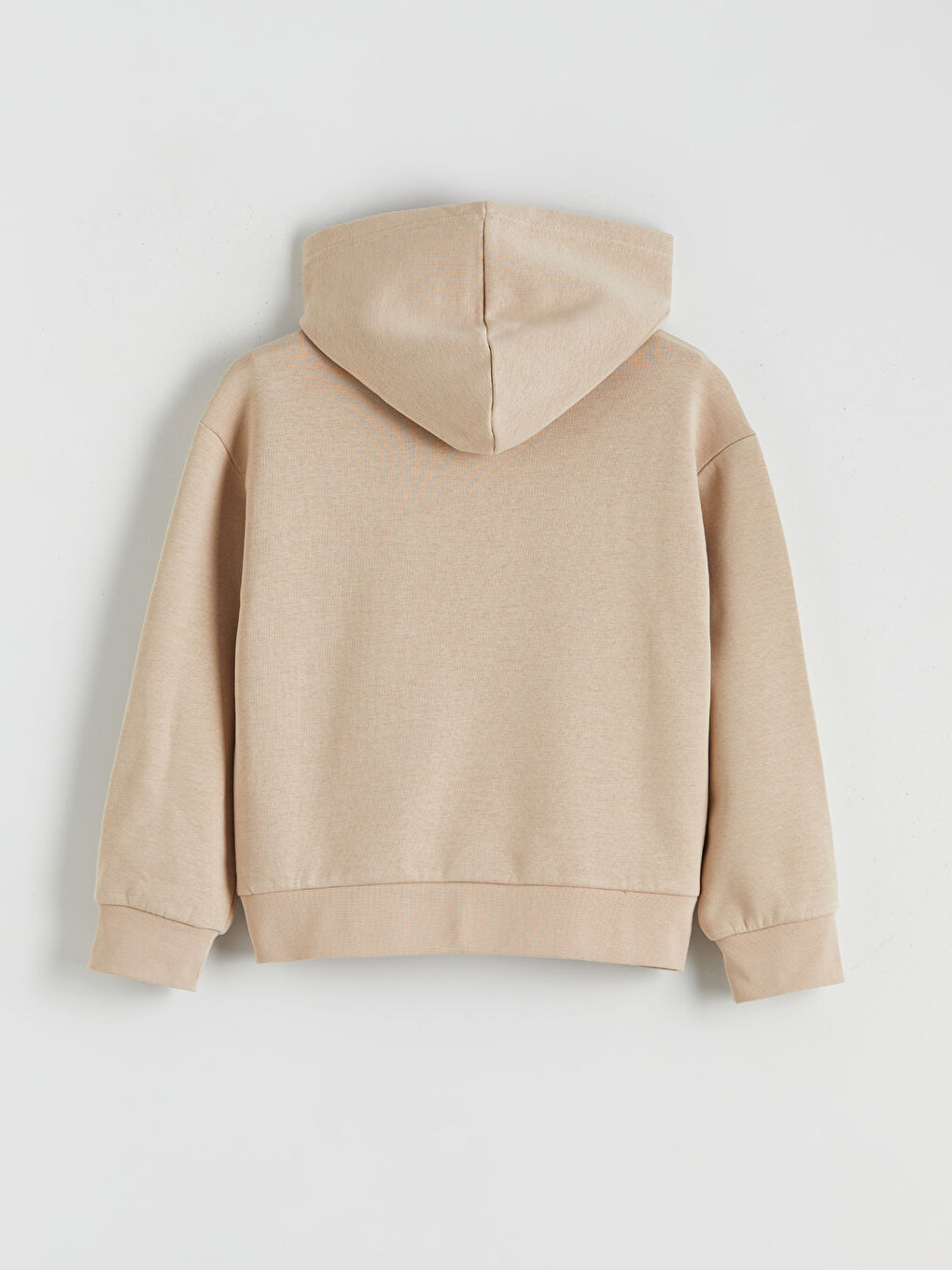Hooded Girls' Thick Sweatshirt-1