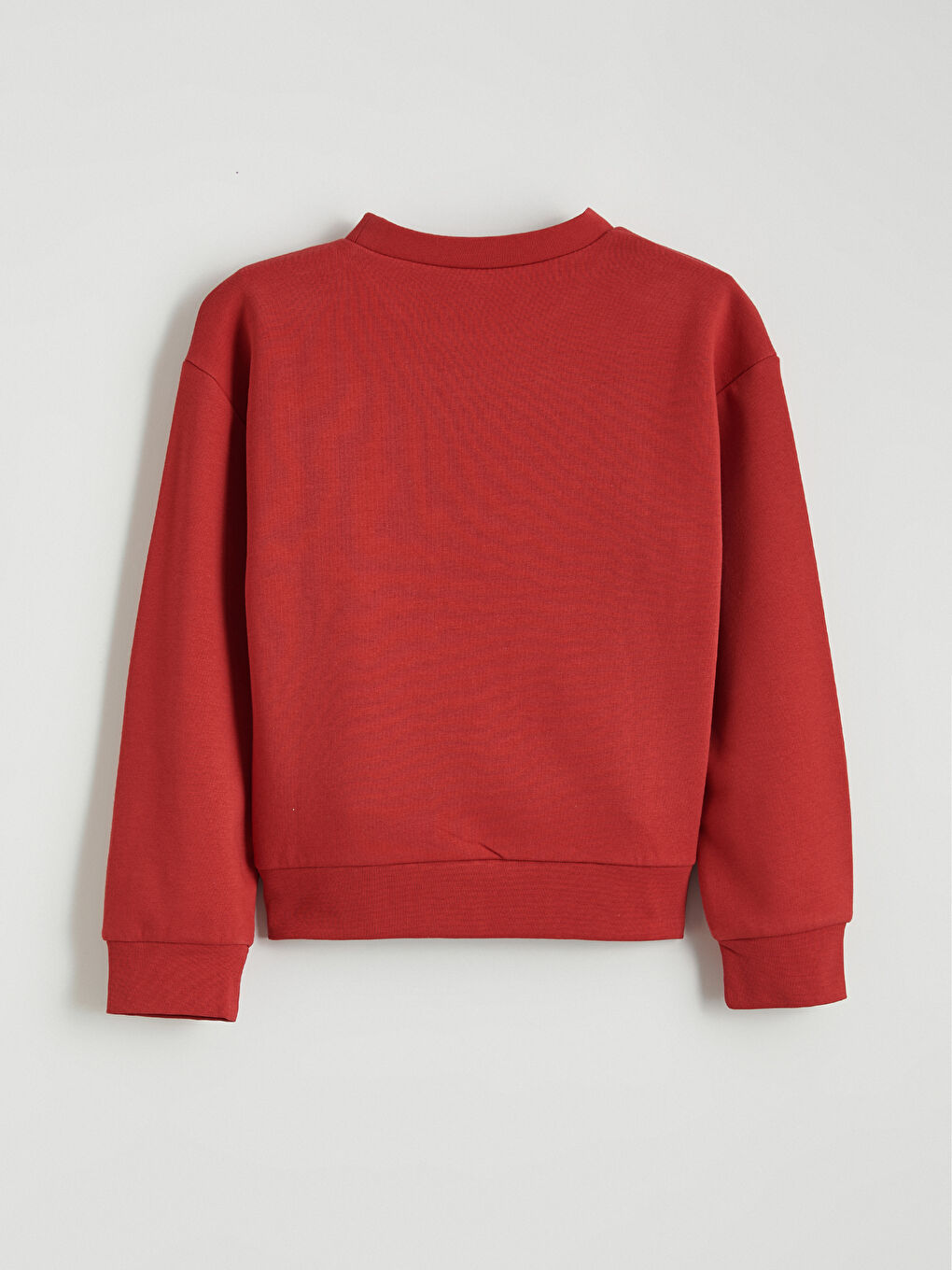 Sweat-shirt Imprimé pour Filles à Col Rond-3