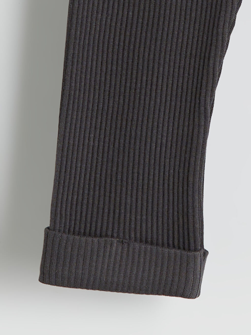 Antrasit Beli Lastikli Erkek Bebek Jogger Eşofman Alt-1