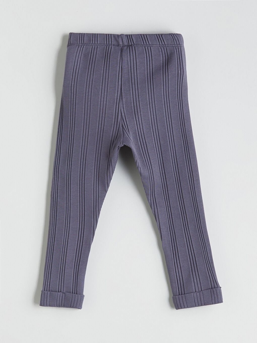 Gri Beli Lastikli Erkek Bebek Jogger Eşofman Alt-2