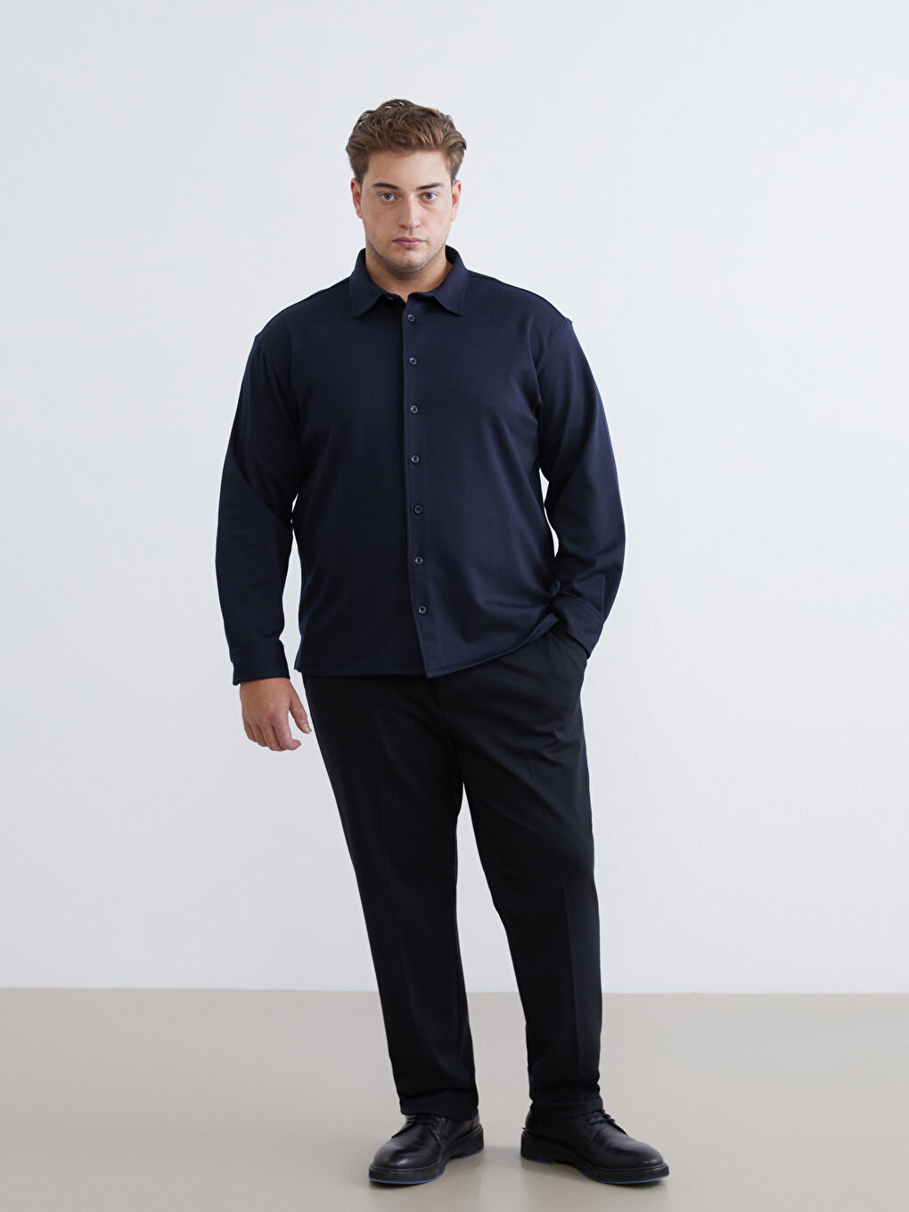 Man NAVY Shirt-1