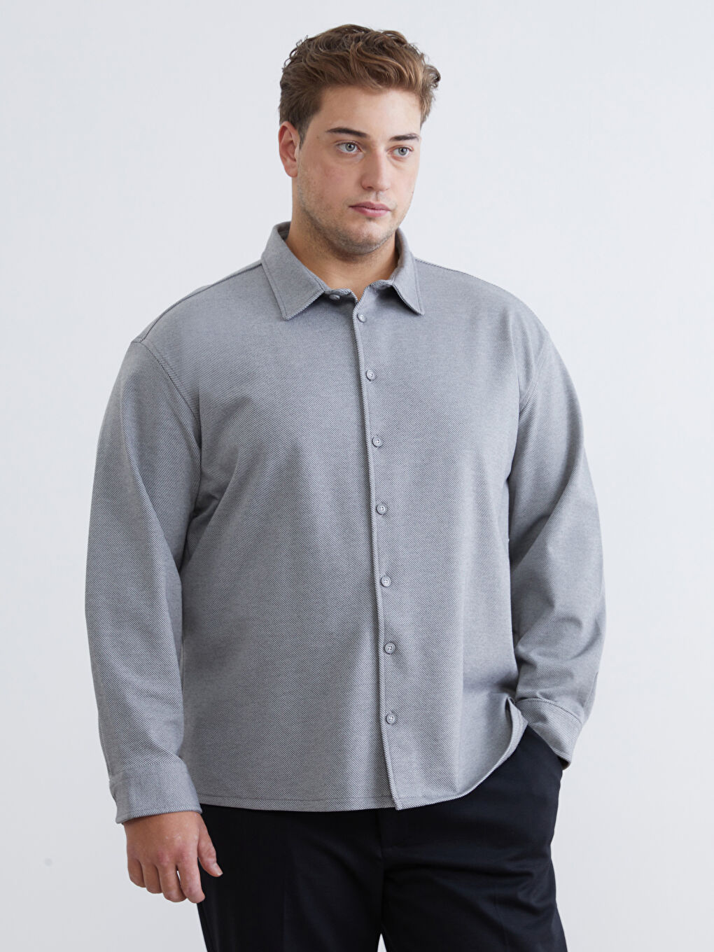 Man GREY Shirt