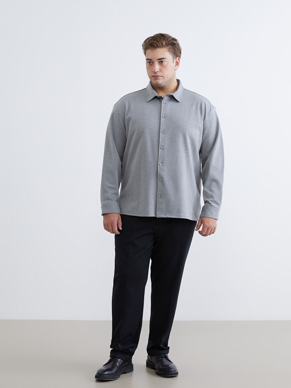 Man GREY Shirt-1