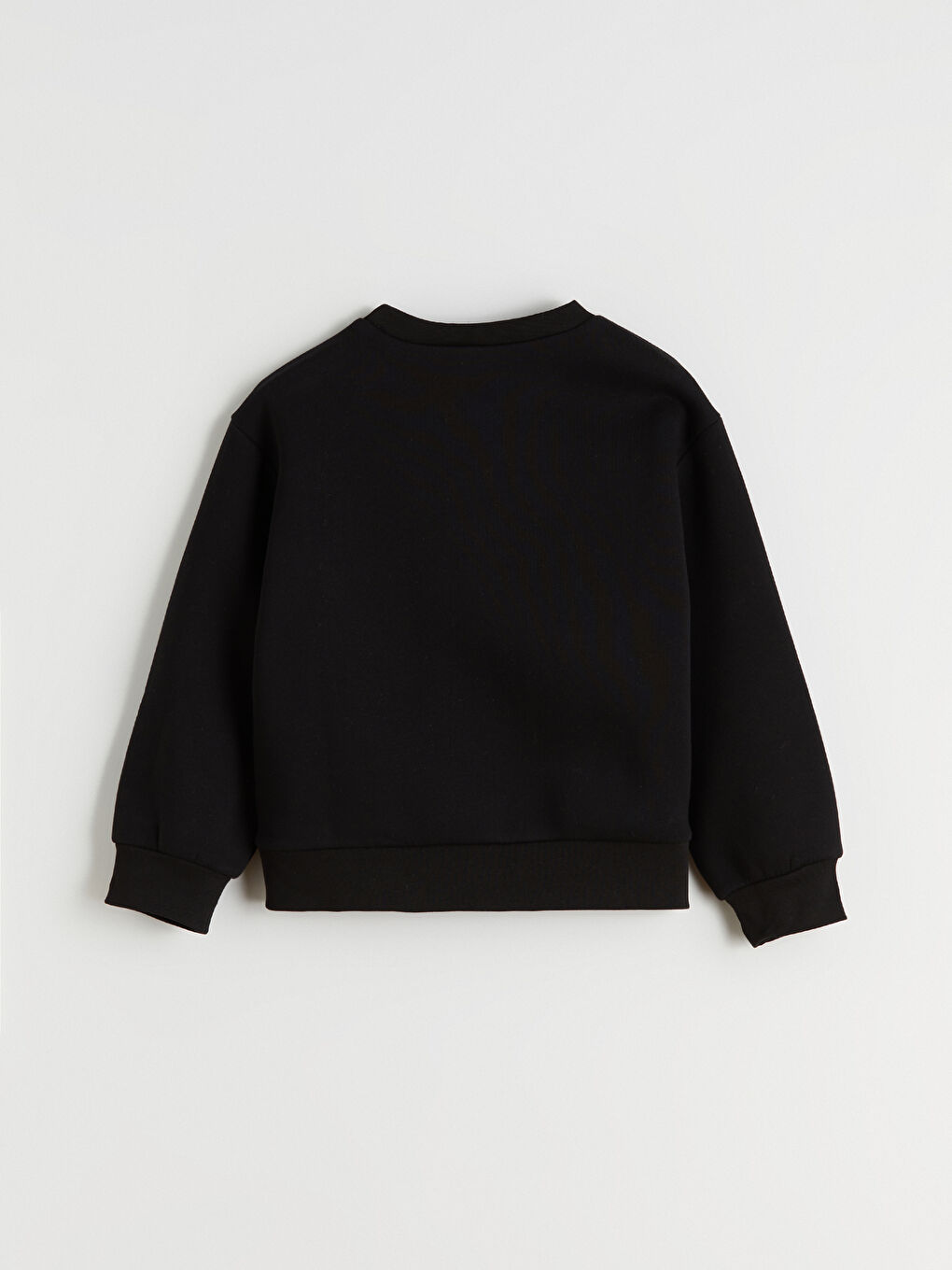 Crew Neck Printed Girls' Sweatshirt-2