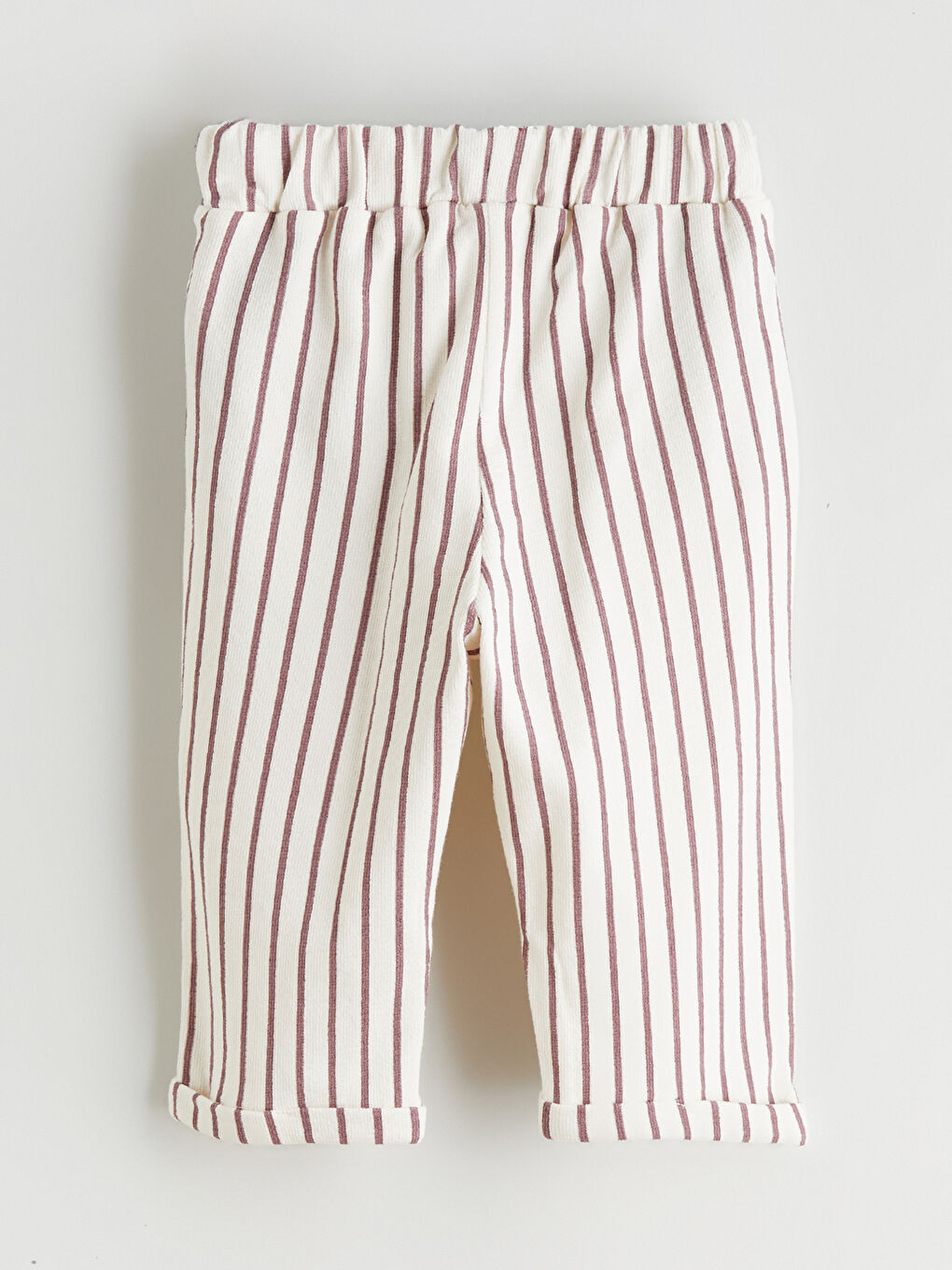 Lila Bisiklet Yaka Erkek Bebek Tişört ve Pantolon 2'li-6