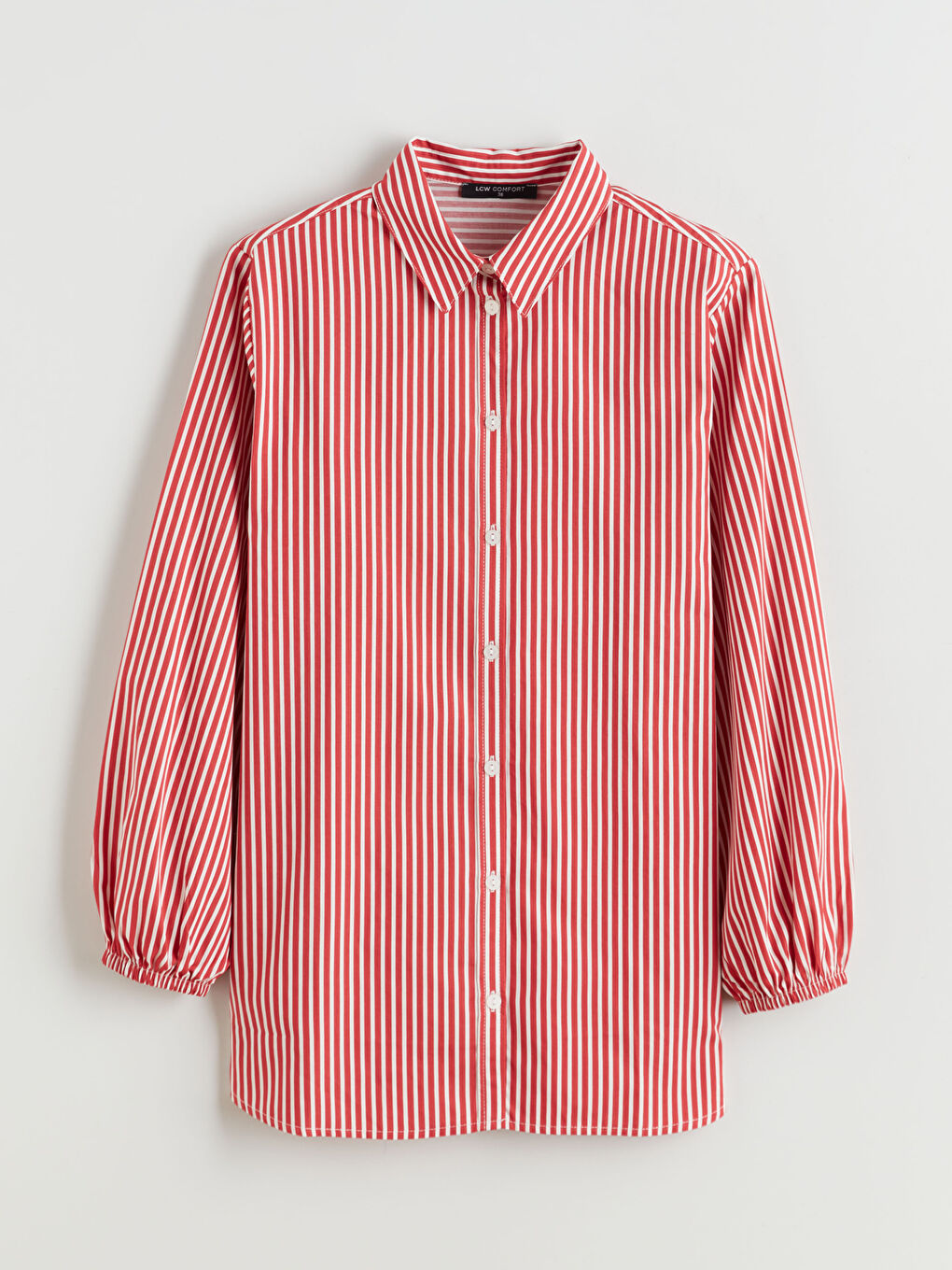 Loose Fit Striped Women's Shirt-4