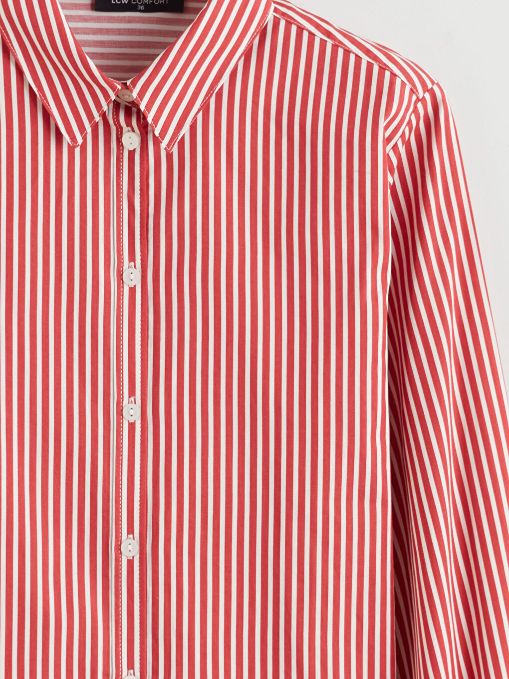 Loose Fit Striped Women's Shirt-5