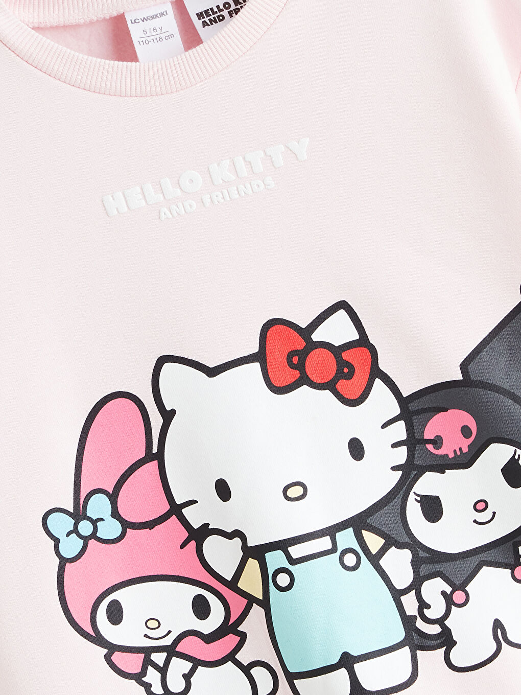 قميص رياضي مطبوع بنات Hello Kitty-2