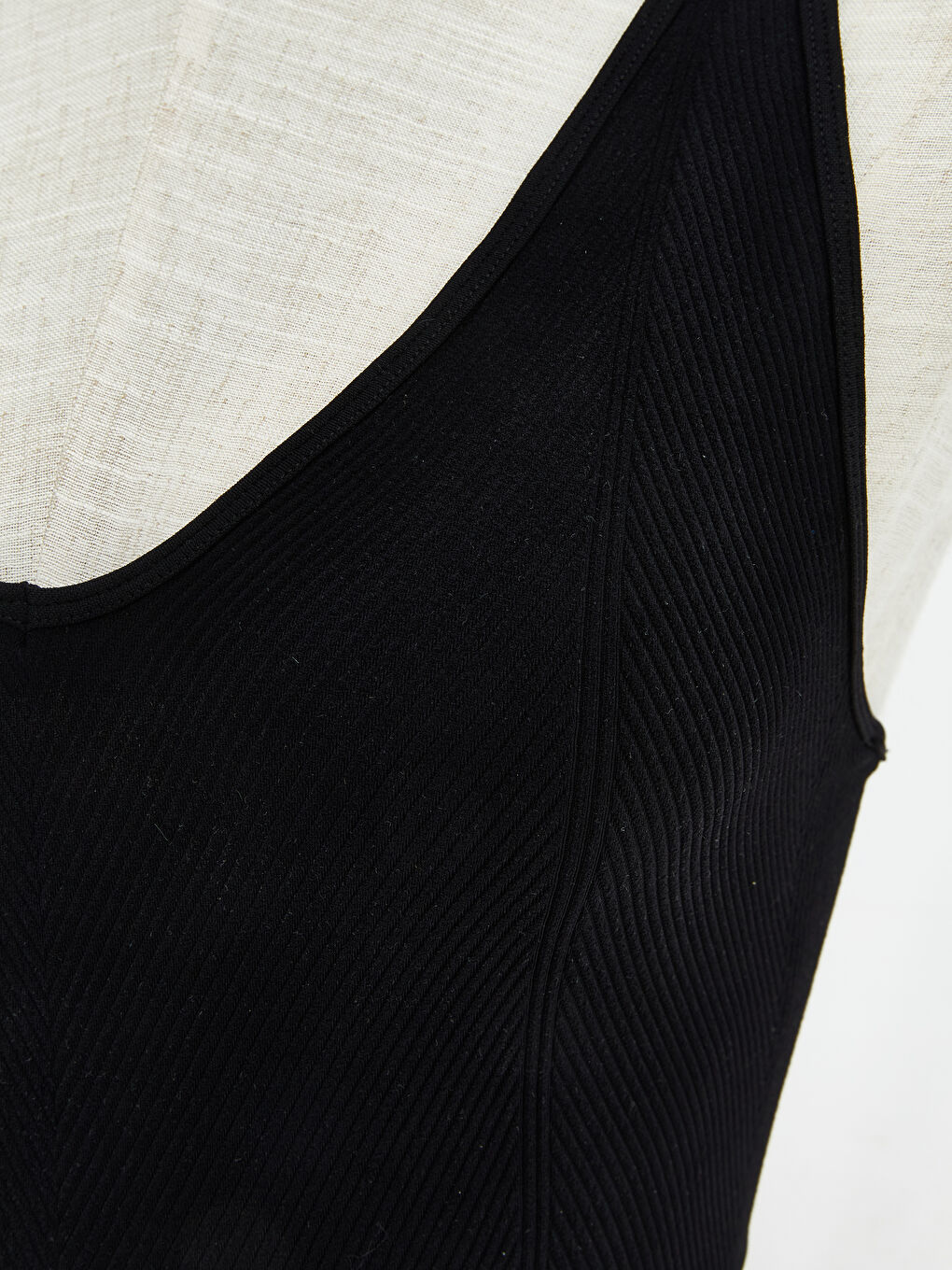 Siyah Balensiz Dolgusuz Düz Spor Büstiyer-2