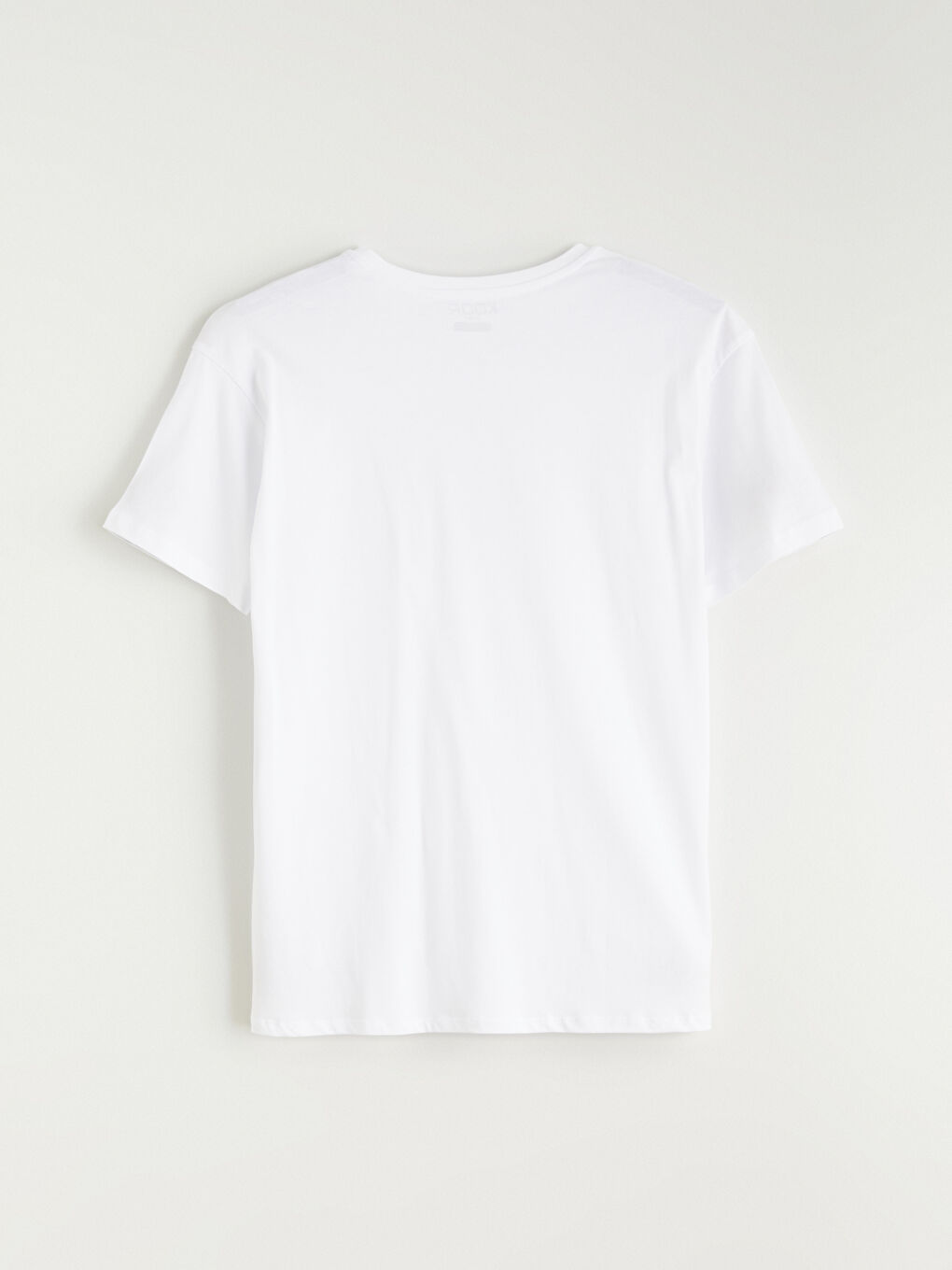 ქალის პრინტიანი სპორტული მაისური მრგვალი ყელით-5