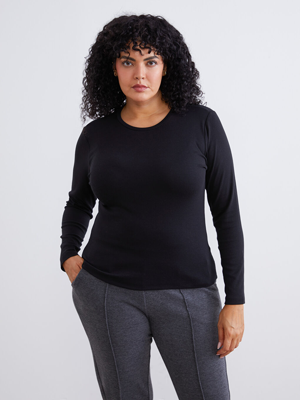 Crew Neck Women's Body-1