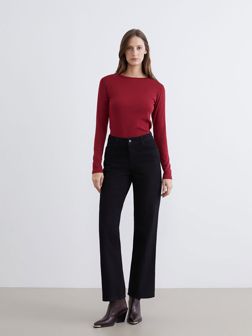 Crew Neck Women's Body-1