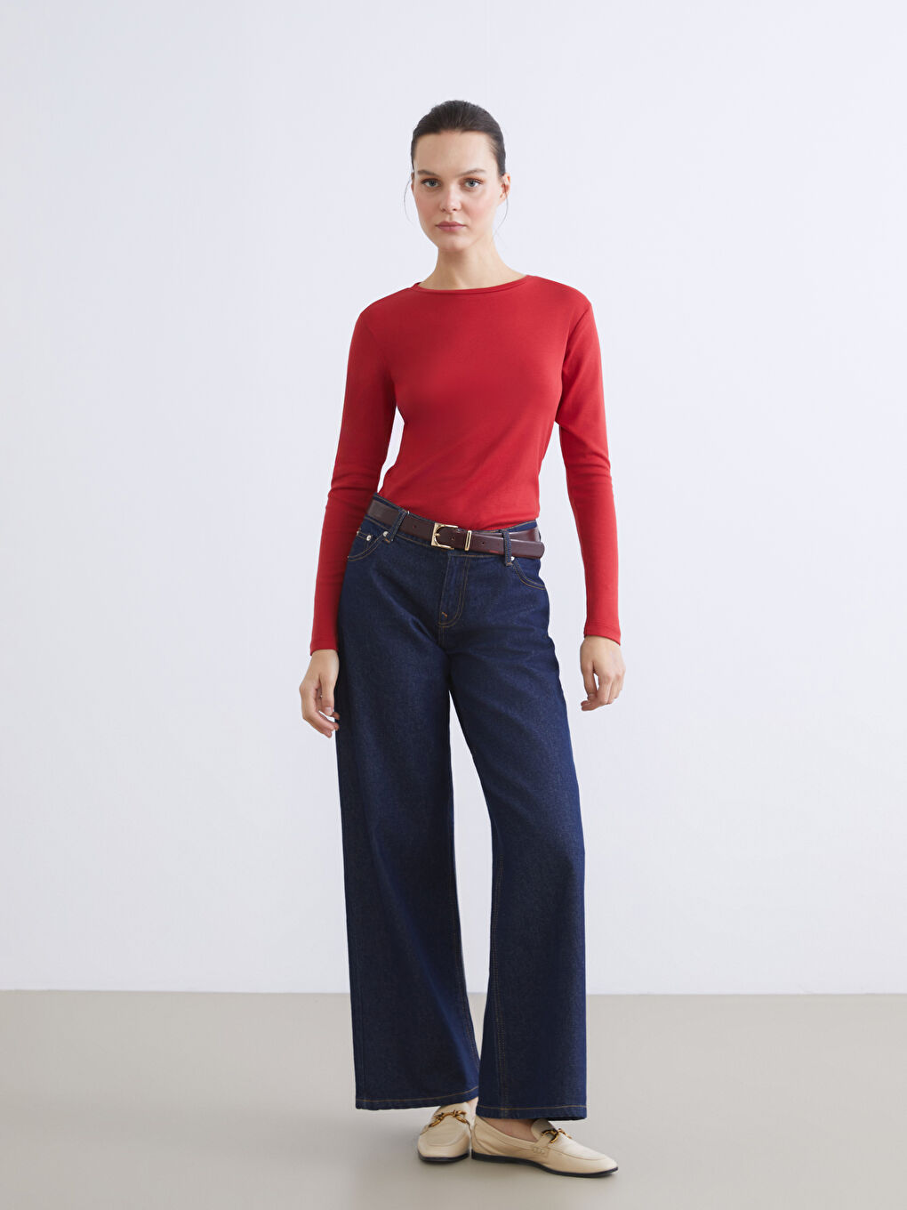 Crew Neck Women's Body-1