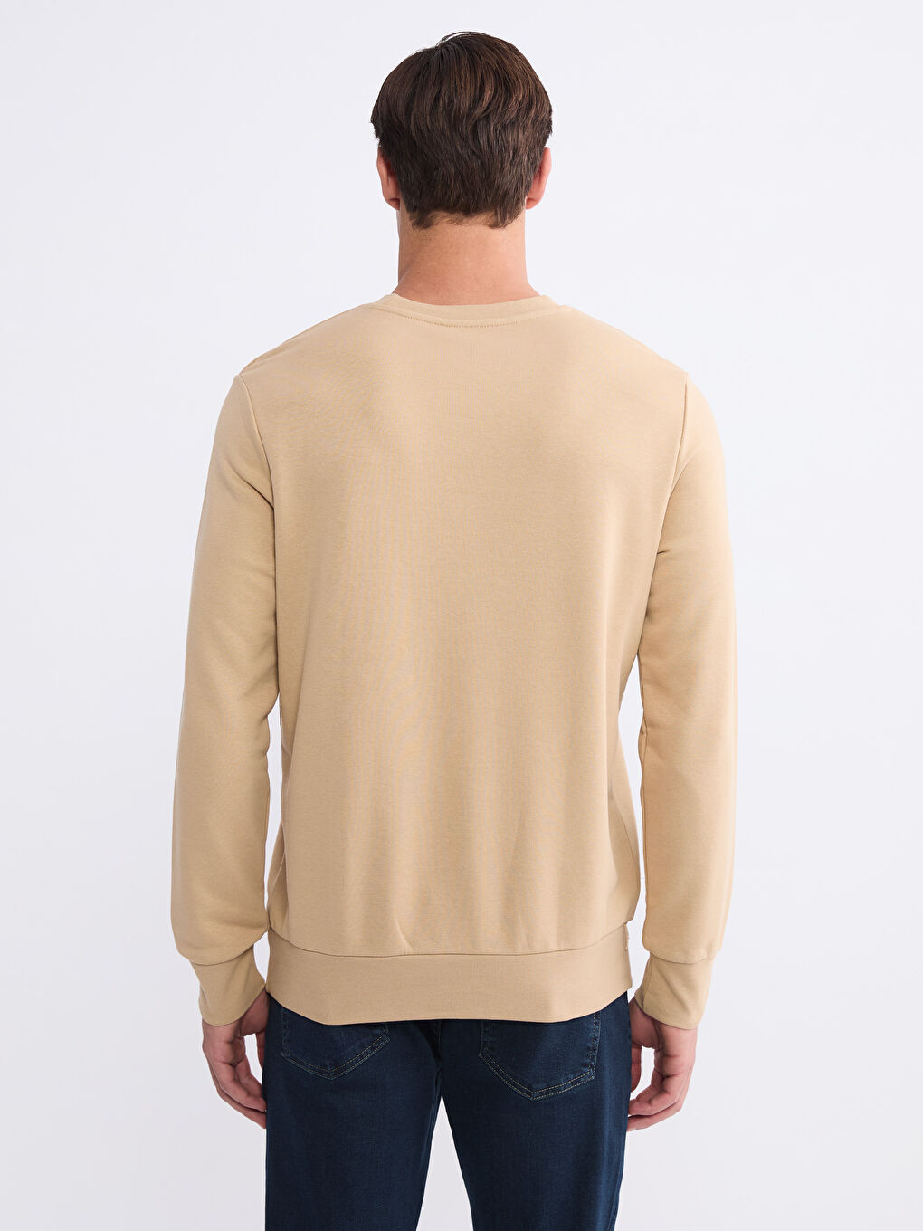 Bedrucktes Herren Sweatshirt mit Rundhalsausschnitt-3