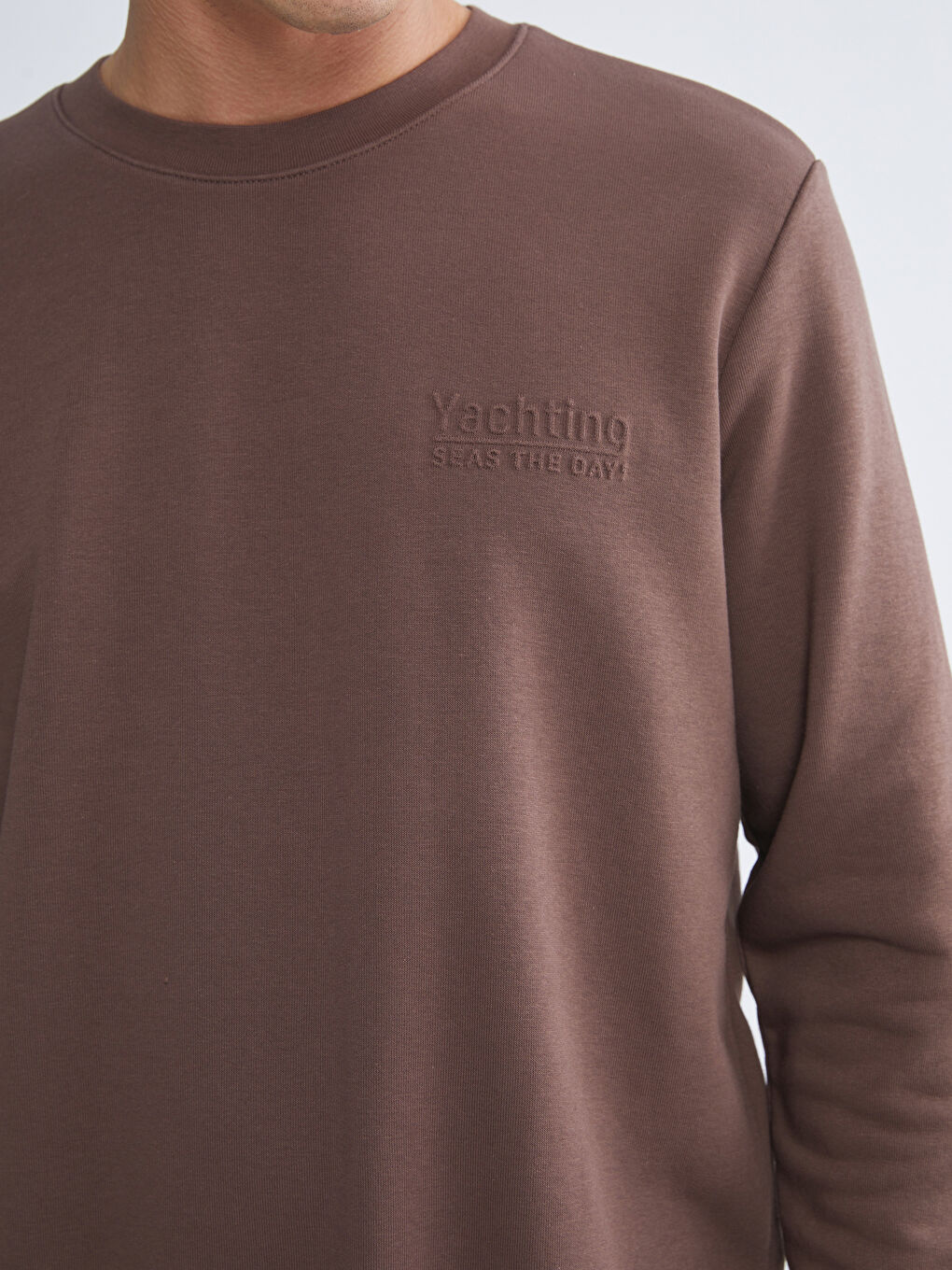 Bedrucktes Herren Sweatshirt mit Rundhalsausschnitt-2