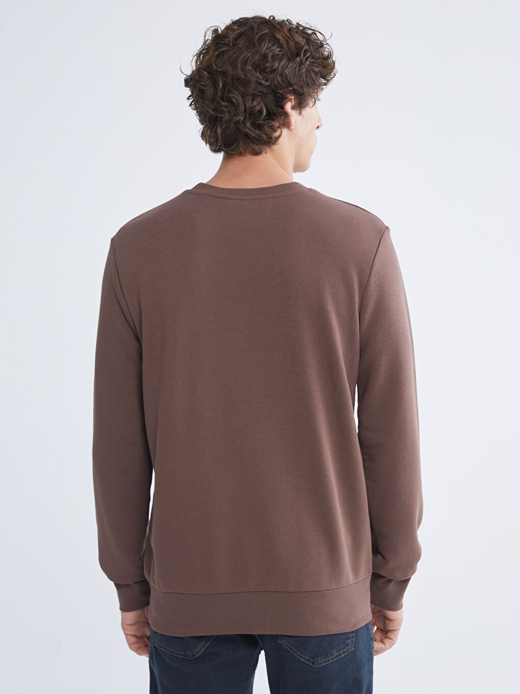 Bedrucktes Herren Sweatshirt mit Rundhalsausschnitt-3