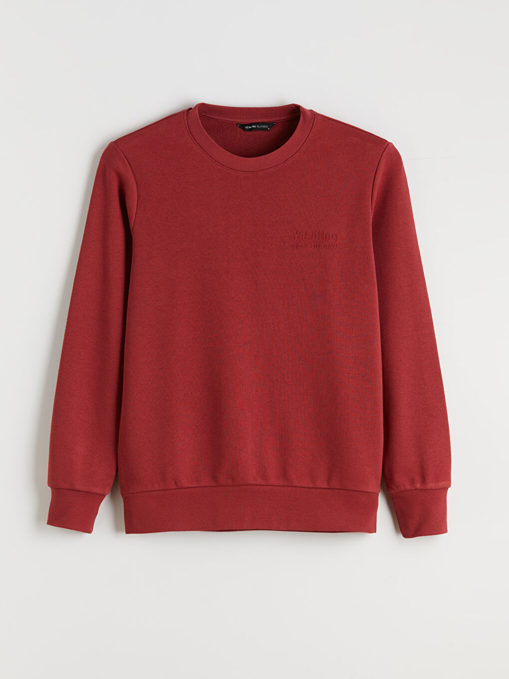 Crew Neck Printed Men's Sweatshirt-4