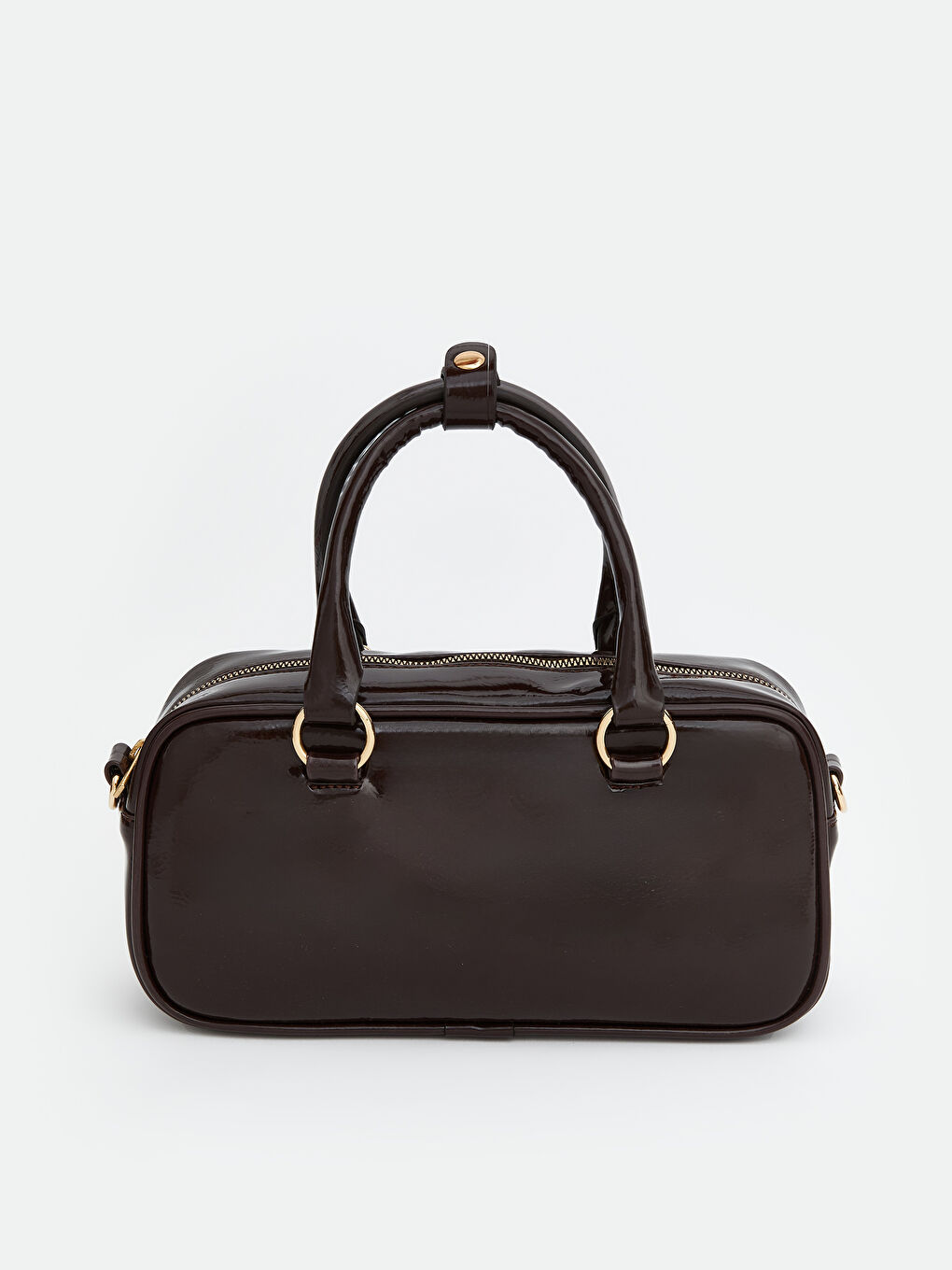 Leather-Look Women's Shoulder Bag