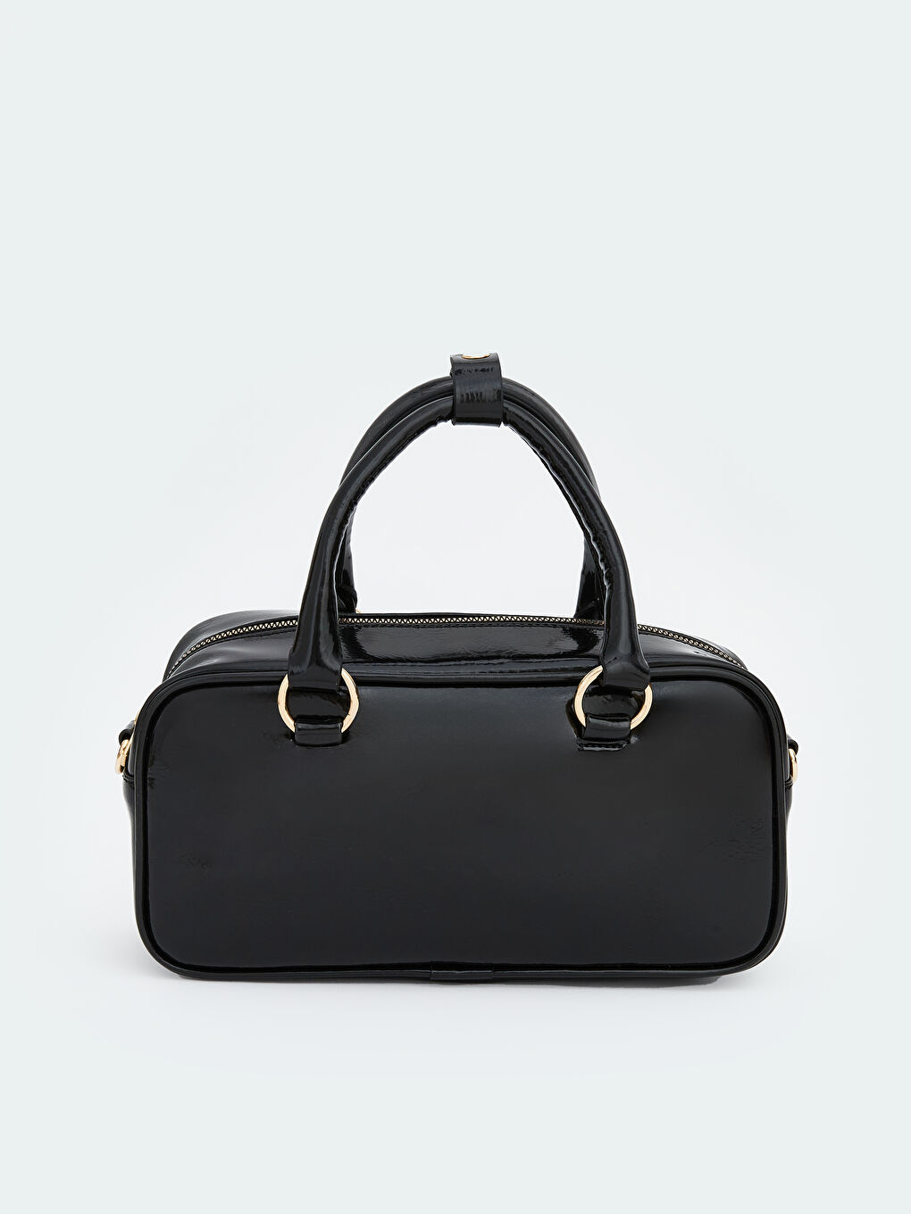 Leather-Look Women's Shoulder Bag