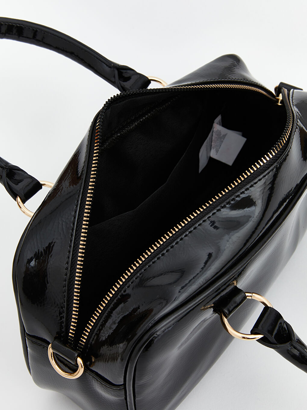 Leather-Look Women's Shoulder Bag-2