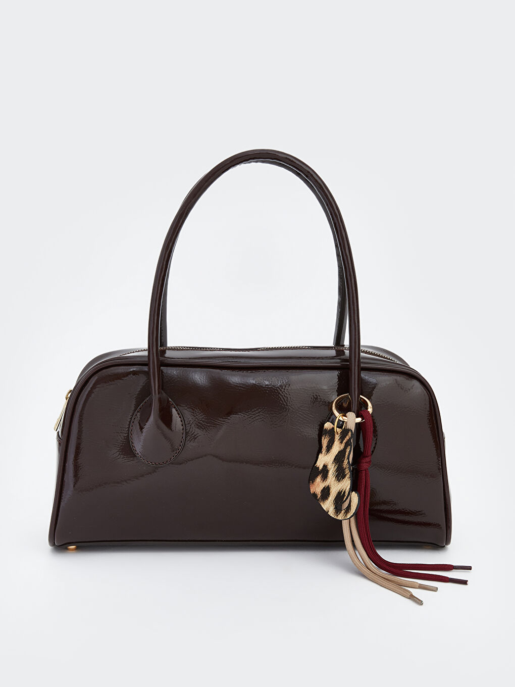 Leather-Look Women's Shoulder Bag