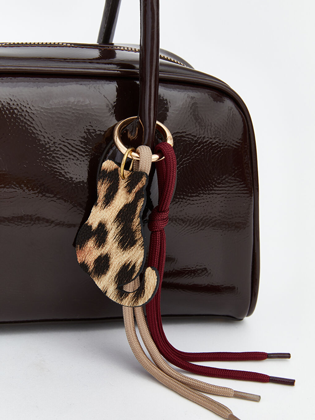 Leather-Look Women's Shoulder Bag-2