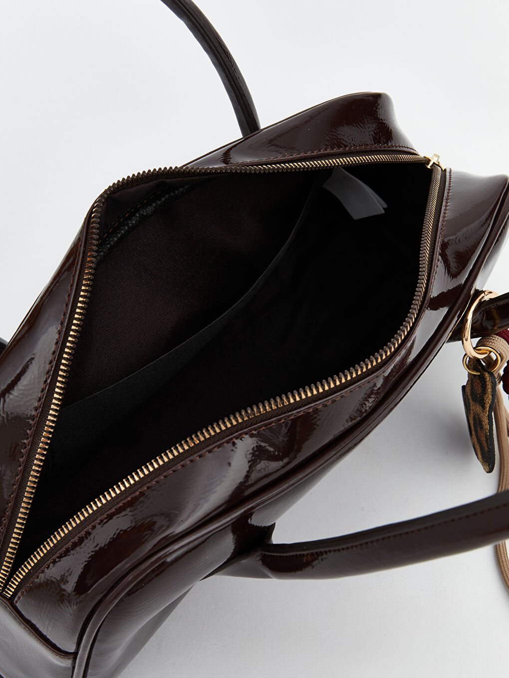 Leather-Look Women's Shoulder Bag-3