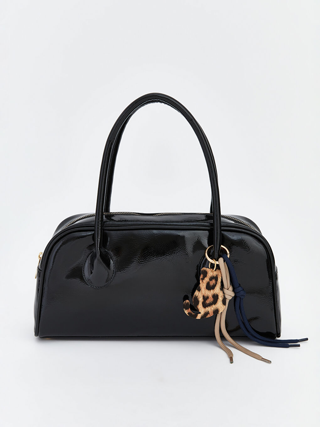 Leather-Look Women's Shoulder Bag