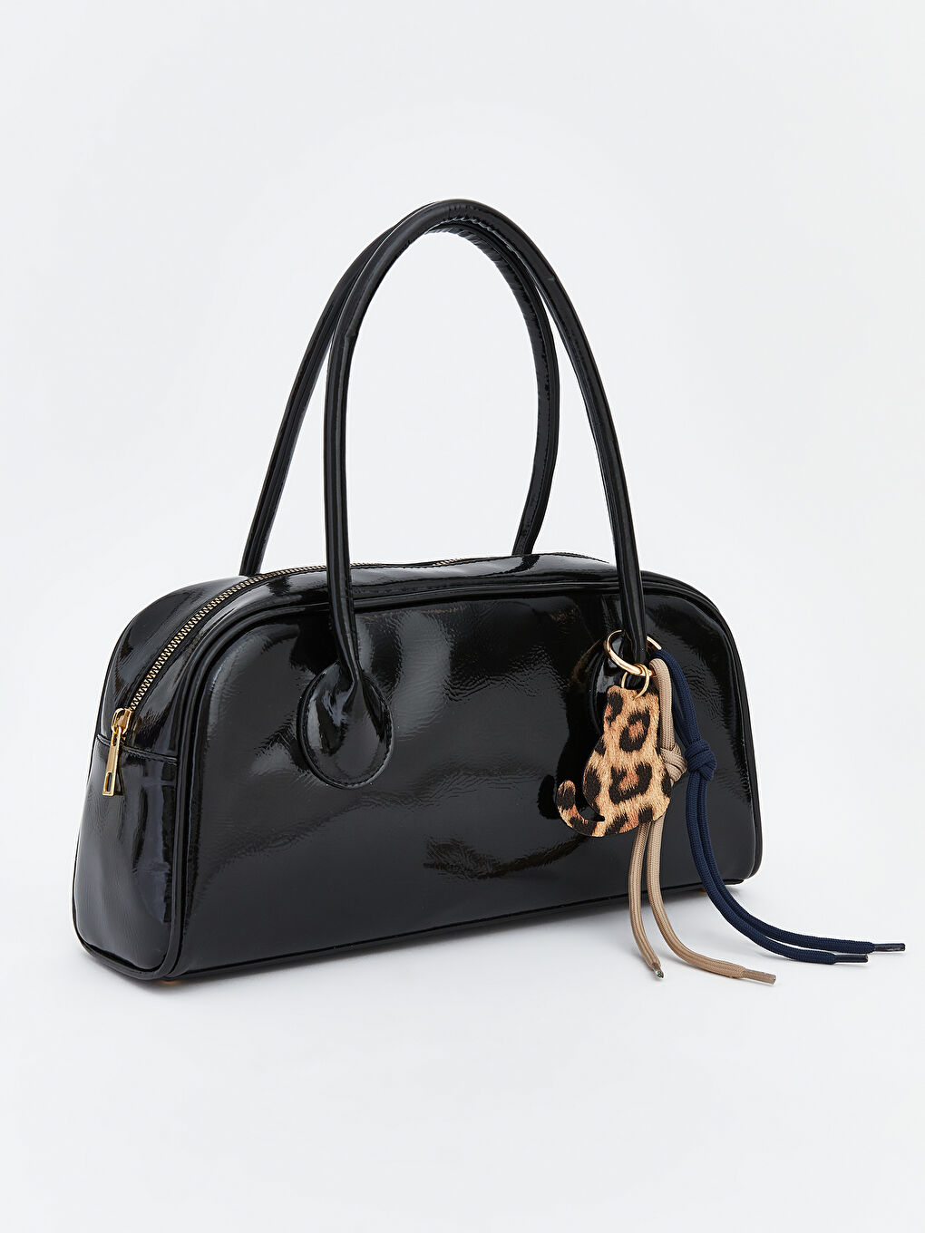 Leather-Look Women's Shoulder Bag-1