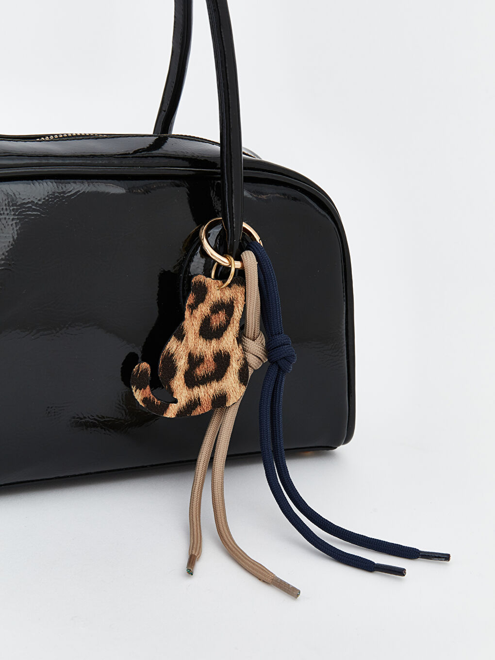 Leather-Look Women's Shoulder Bag-2