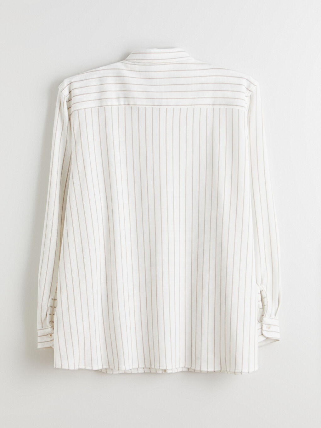 Мужчины экрю Рубашка-5