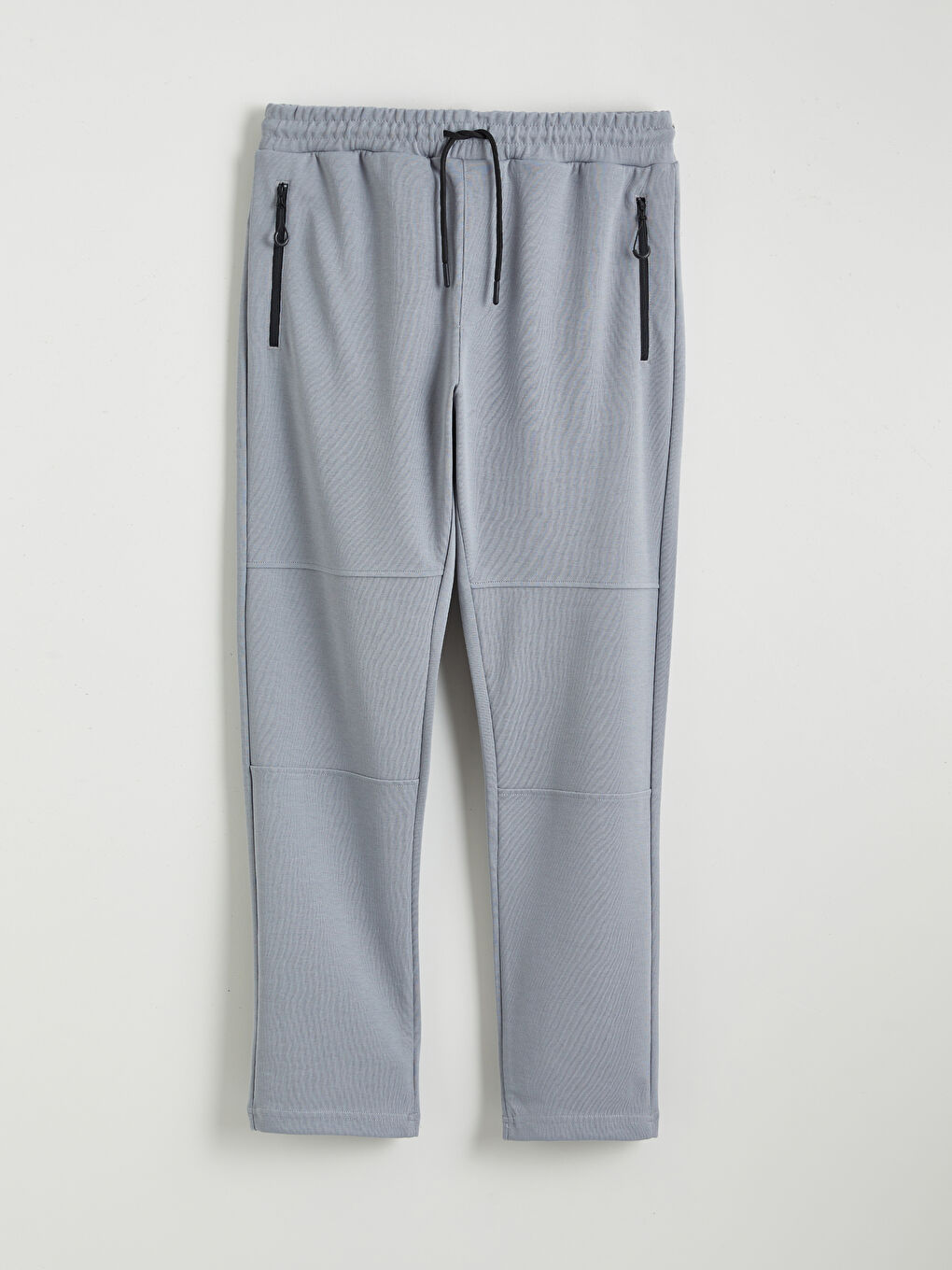 Gri Standart Kalıp Erkek Eşofman Altı-4