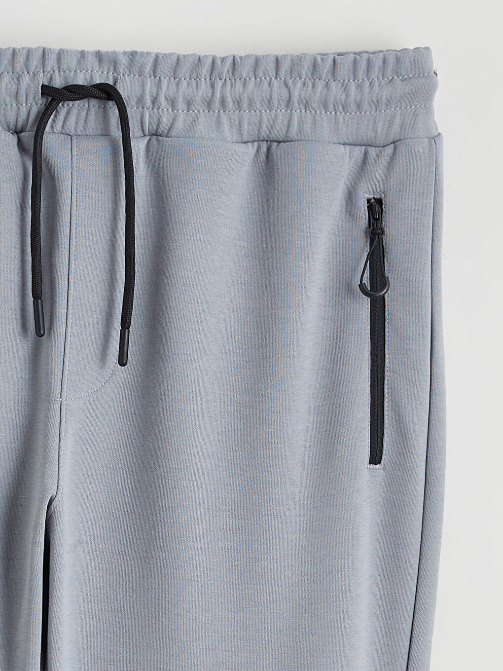 Gri Standart Kalıp Erkek Eşofman Altı-5