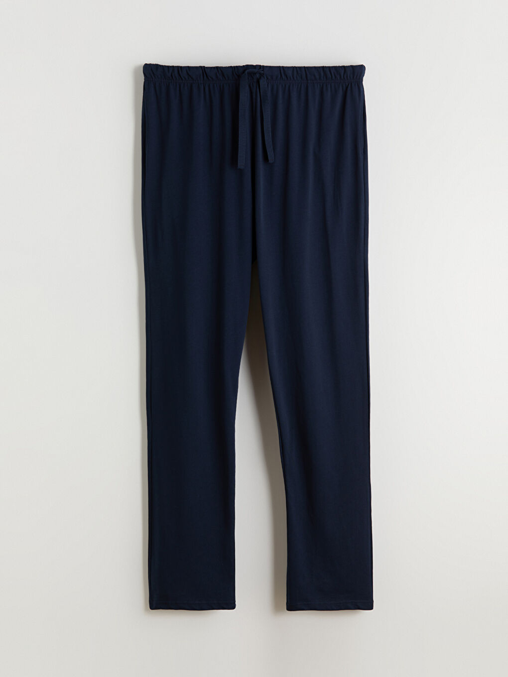 Lacivert Büyük Beden Standart Kalıp Erkek Pijama Takımı-7