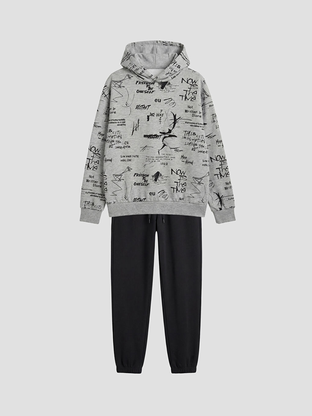 Hooded Boys' Tracksuit Set