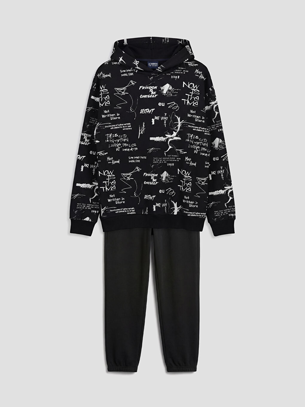 Hooded Boys' Tracksuit Set