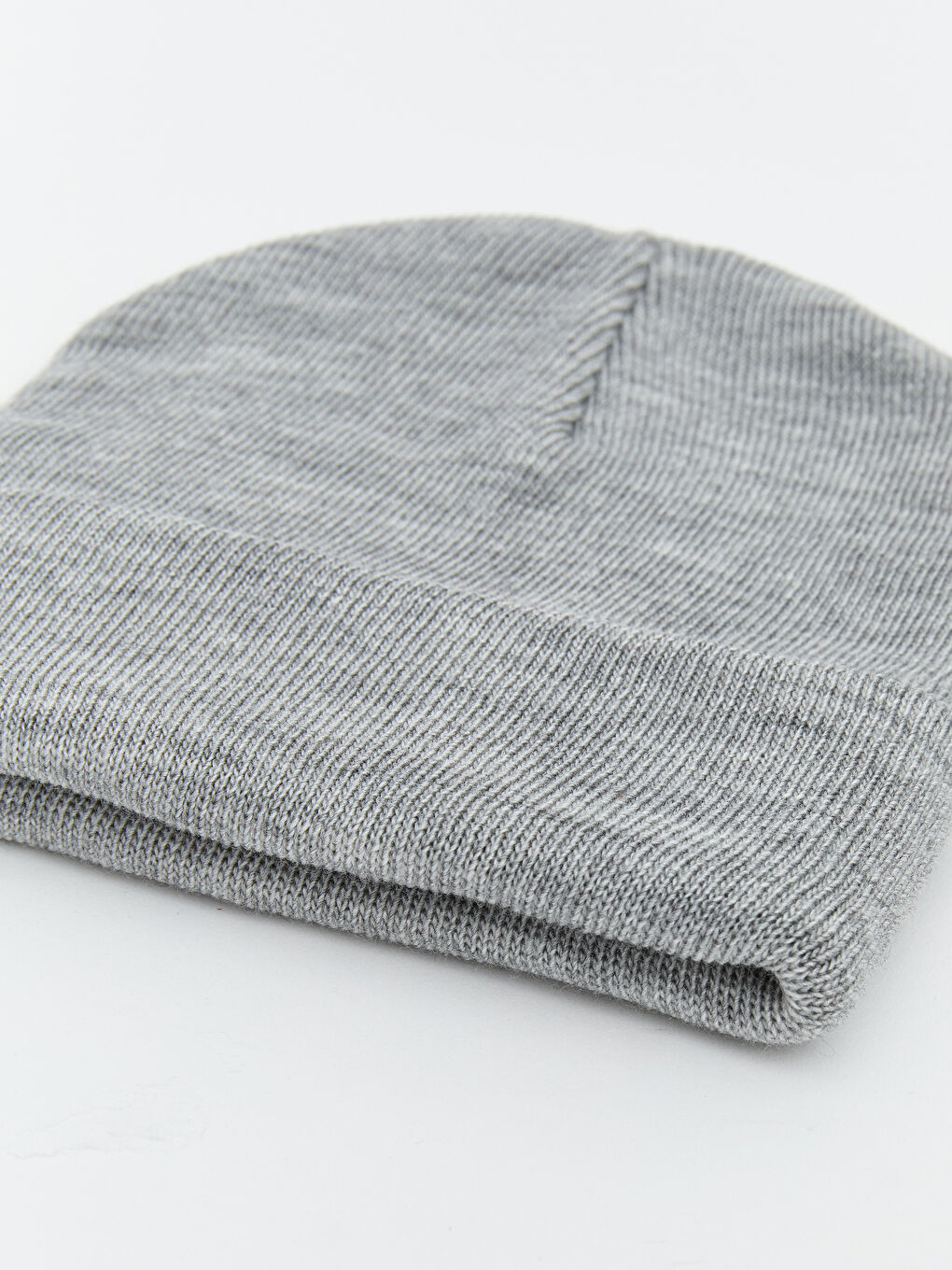 Gri Basic Erkek Bere-2