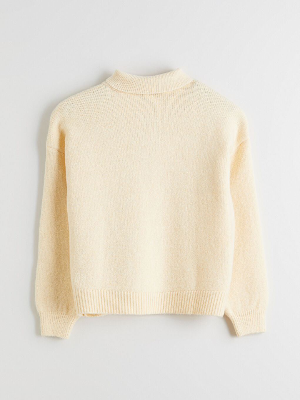 Frau GELB Pullover-5