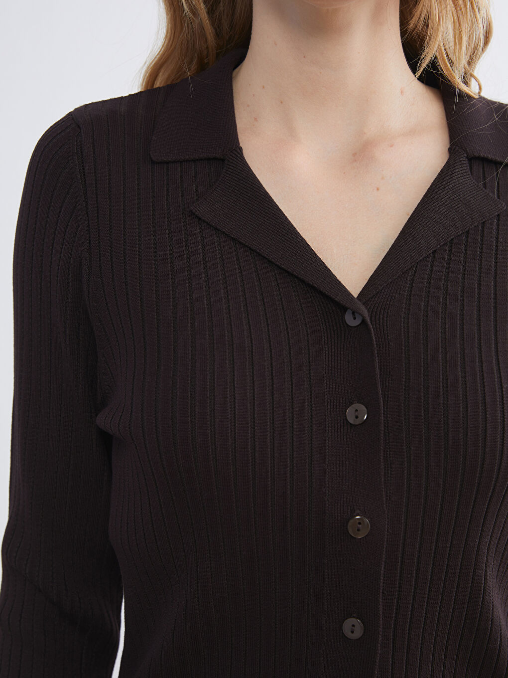 Rolka Ženski Trikotažni Kardigan-2