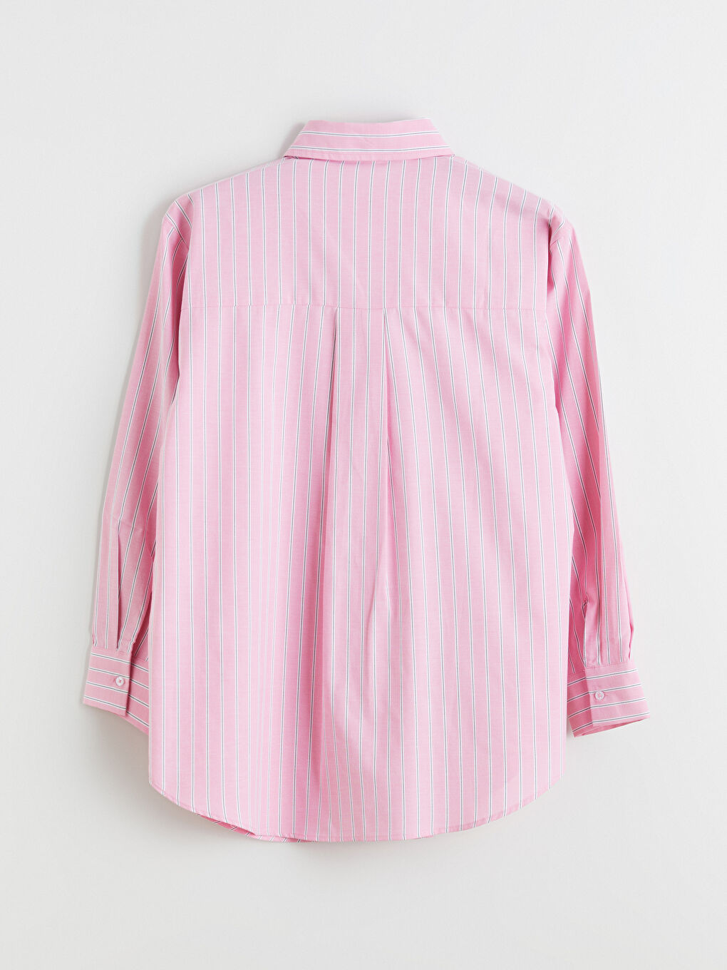 تونيك قميص بوبلين مخطط نسائي-5