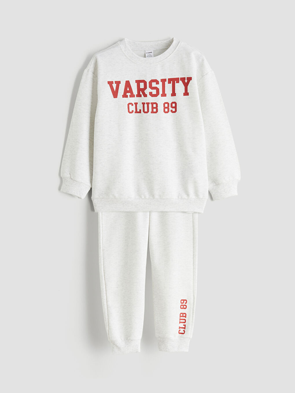 Crew Neck Boys' Sweatshirt and Sweatpants