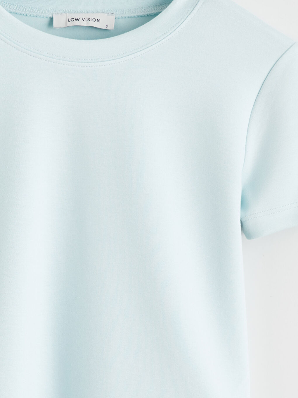 Mavi Bisiklet Yaka Kadın Tişört-6