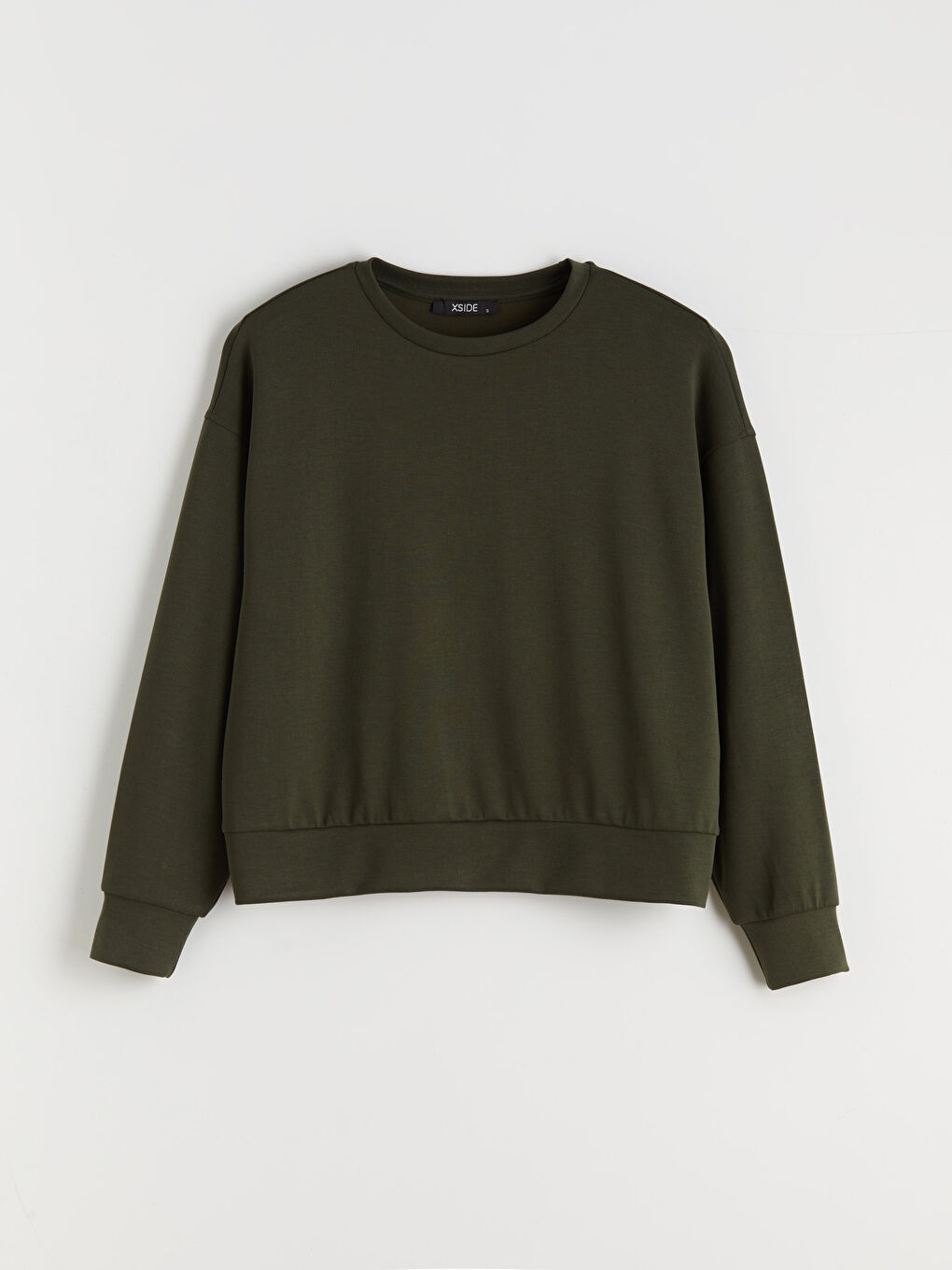 Crew Neck Oversize Women's Sweatshirt-4