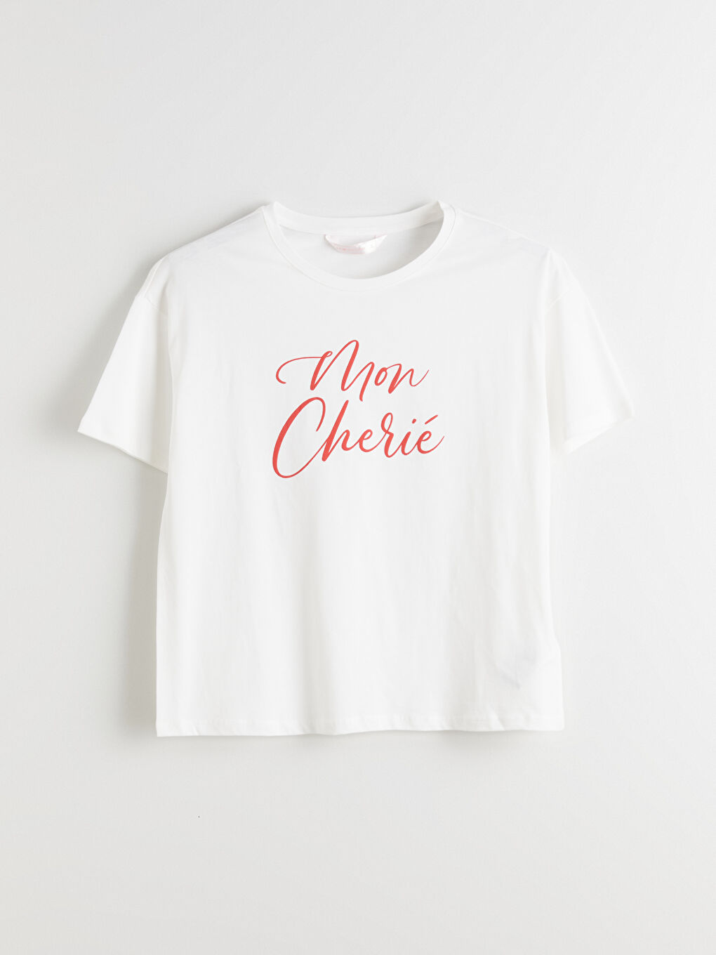 Mavi Bisiklet Yaka Baskılı Kadın Pijama Takımı-5