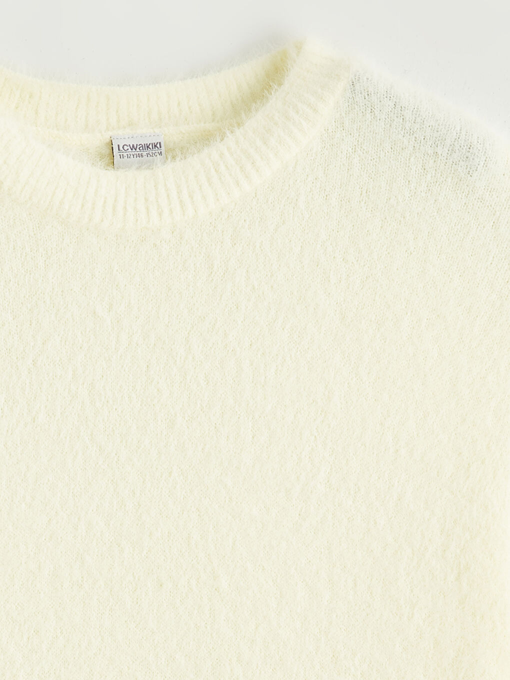 Crew Neck Girls' Knitwear Sweater-1