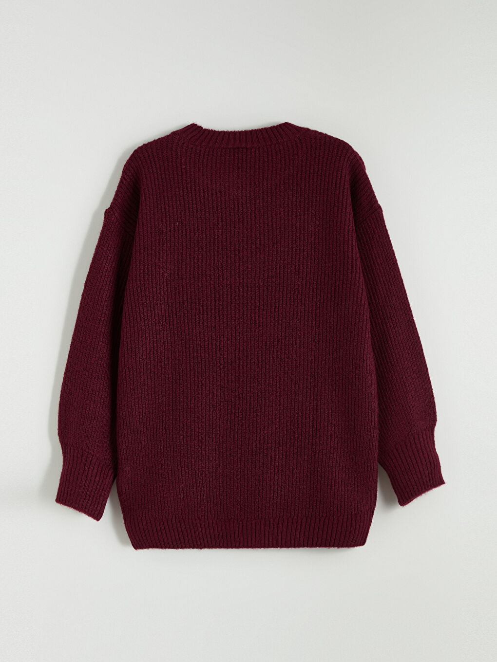 Crew Neck Girls' Knitwear Sweater-2