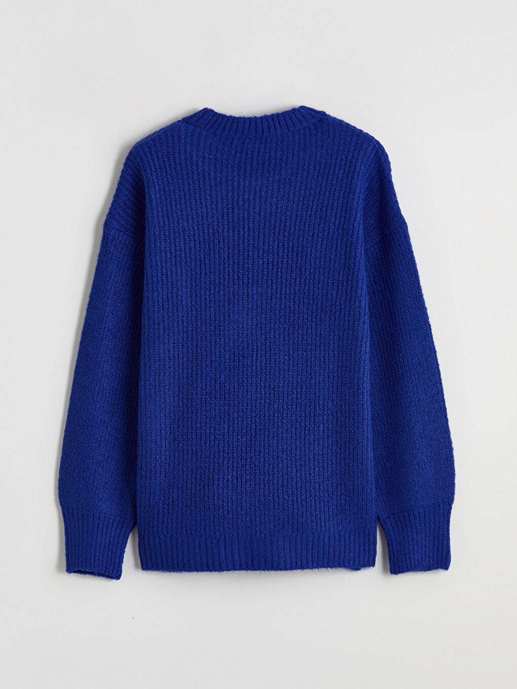 Mavi Bisiklet Yaka Kız Çocuk Triko Kazak-2