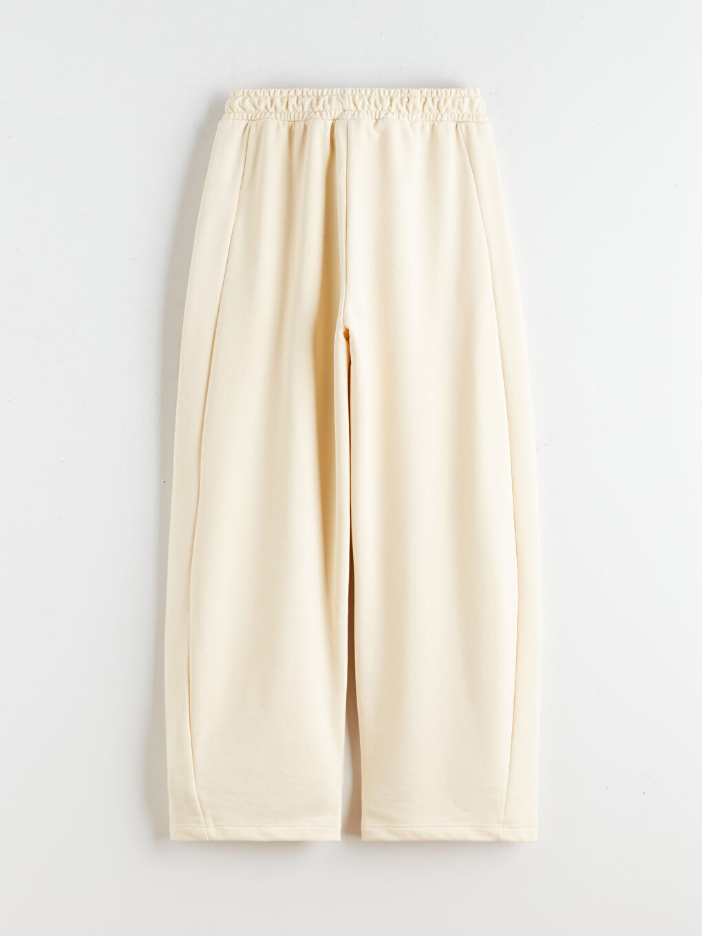 Sarı Beli Lastikli Kız Çocuk Eşofman Altı-1