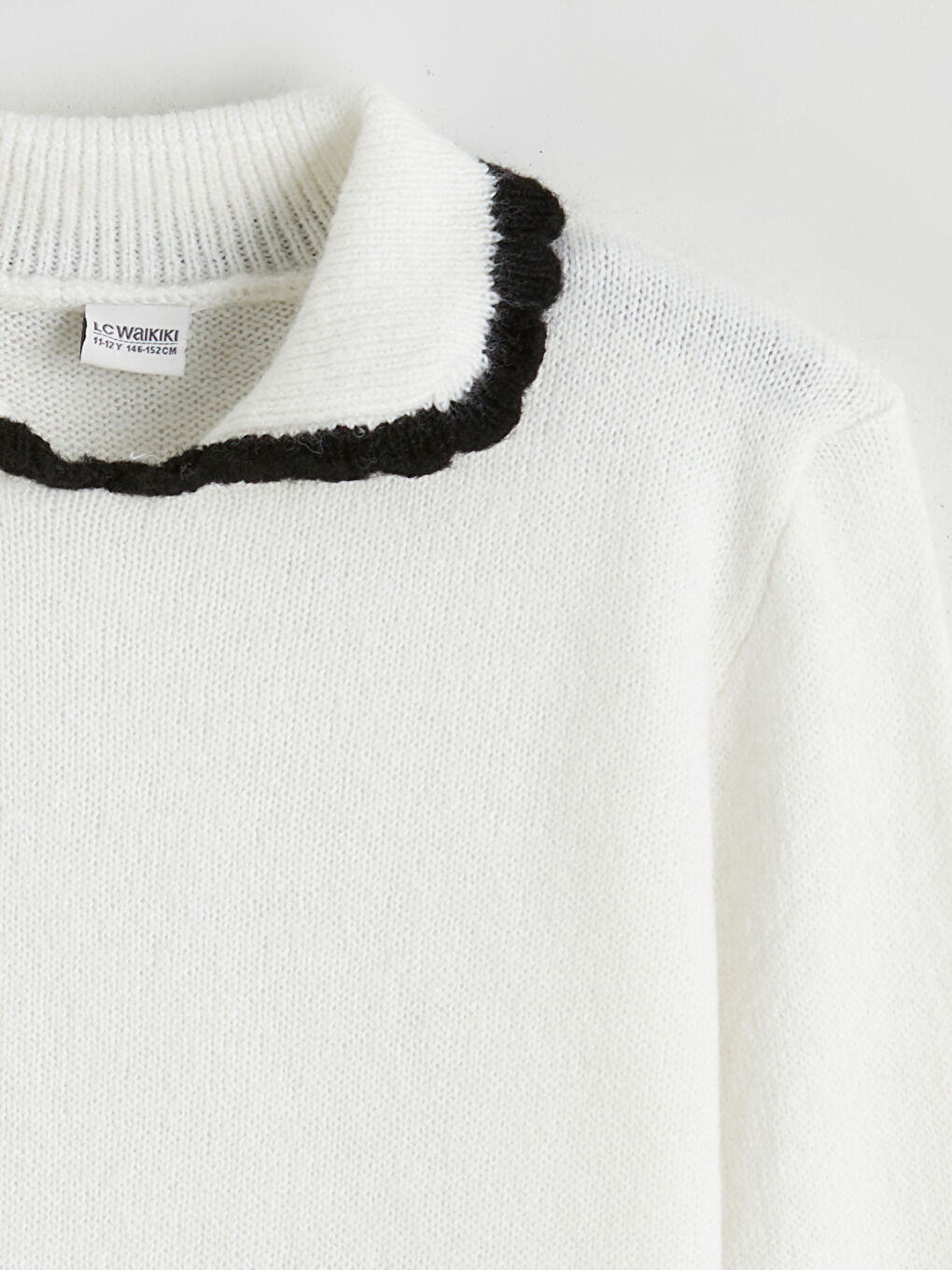 سوێته‌ری یه‌خه‌ی پۆڵۆ بۆ کچان-3