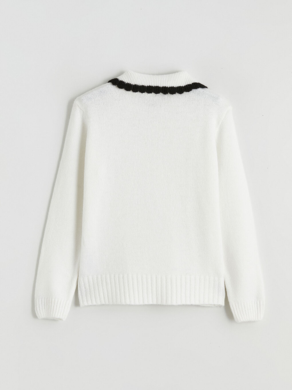 سوێته‌ری یه‌خه‌ی پۆڵۆ بۆ کچان-4